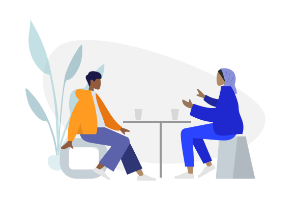 Lunch with colleagues onboarding (infographic)