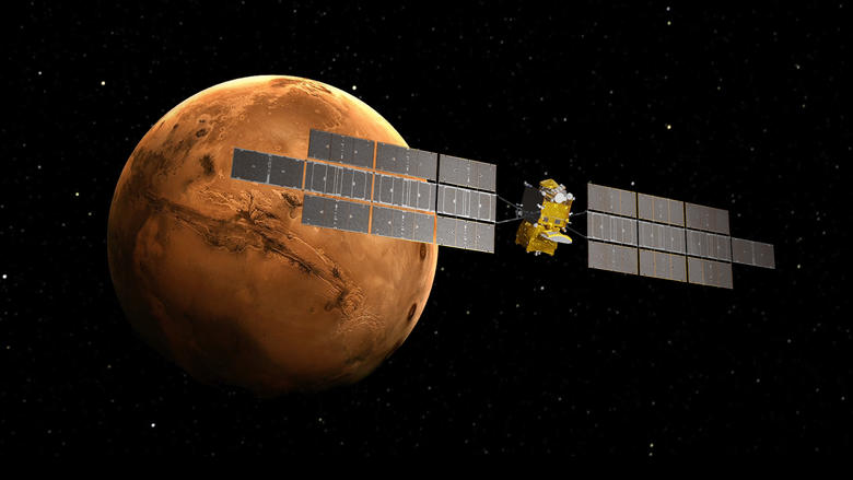 Artist view Mars Sample Return ERO