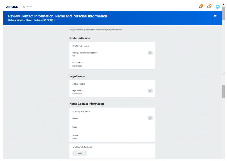 My Pulse pre-boarding activities