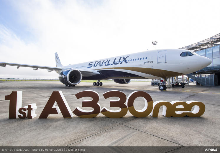 STARLUX A330-900 Delivery