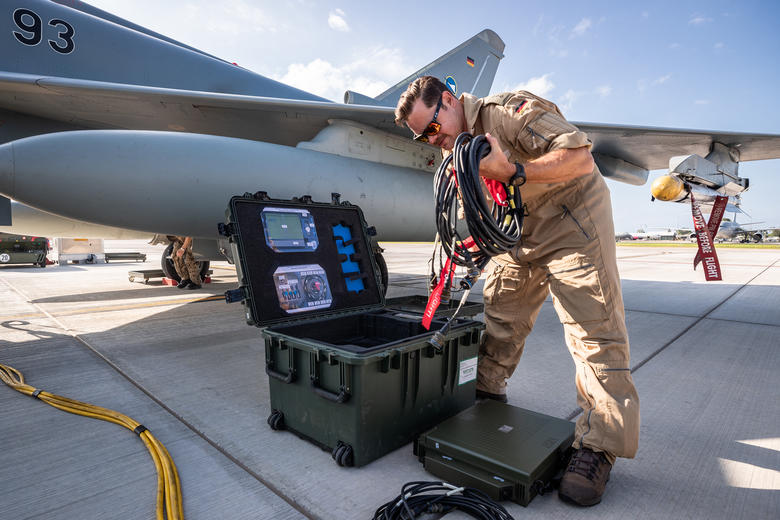 German Air Force Captain Robin N