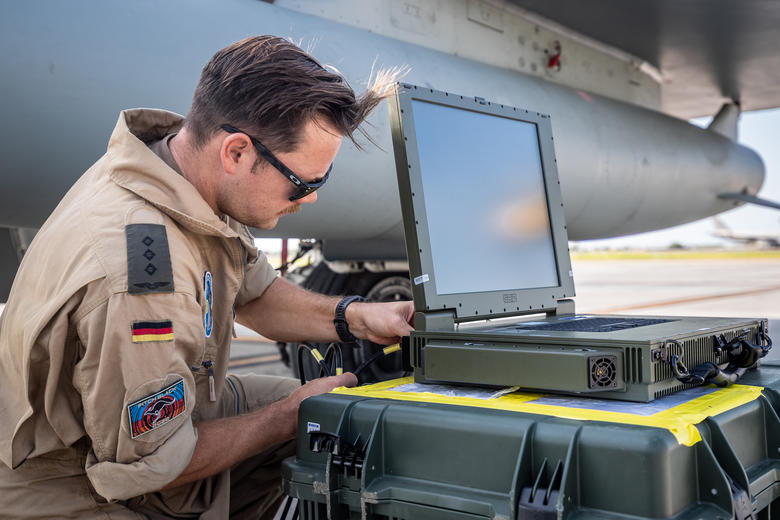 German Air Force Captain Robin N