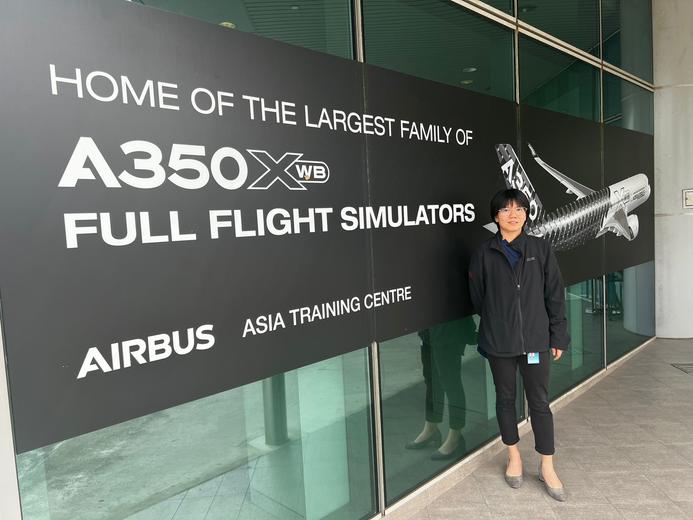 Tse Xin is Training Support Manager at Airbus Asia Training Centre Tse Xin is Training Support Manager at Airbus Asia Training Centre