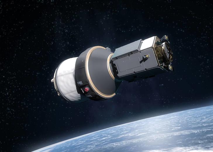 KOMPSAT 2 - Artist view