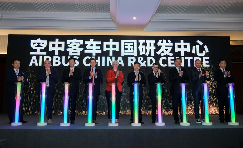 Airbus Research Centre in China: Inauguration ceremony