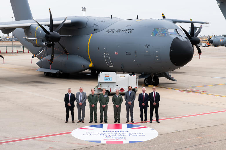 Delivery Ferry A400M RAF