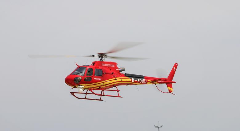 China’s first helicopter flight using SAF