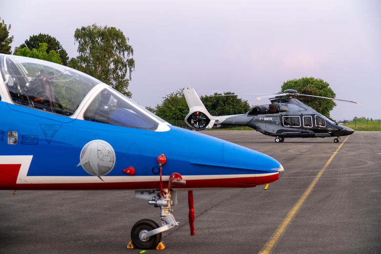 H160 in preparation for July 14th parade