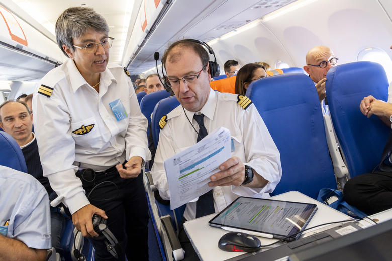 A321XLR pax flight