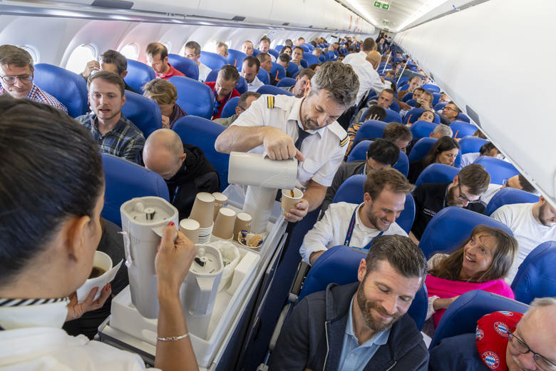 A321XLR pax flight airbus employees