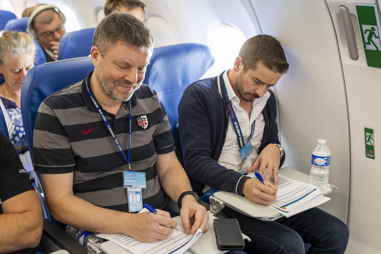 A321XLR pax flight survey