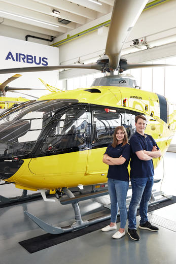 Airbus students - apprentice