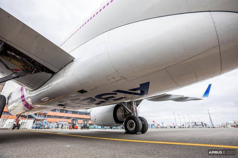 A321XLR Extended Belly Fairing