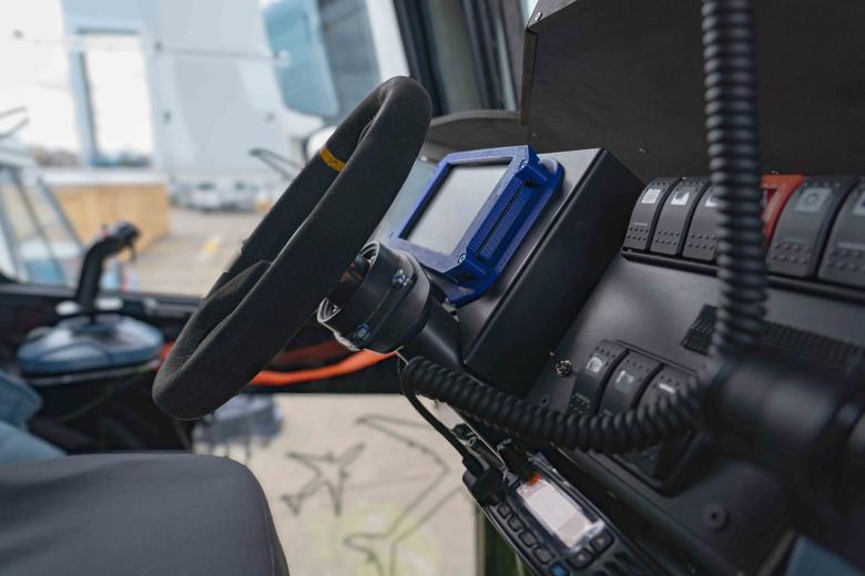 Airbus Upnext truck inside