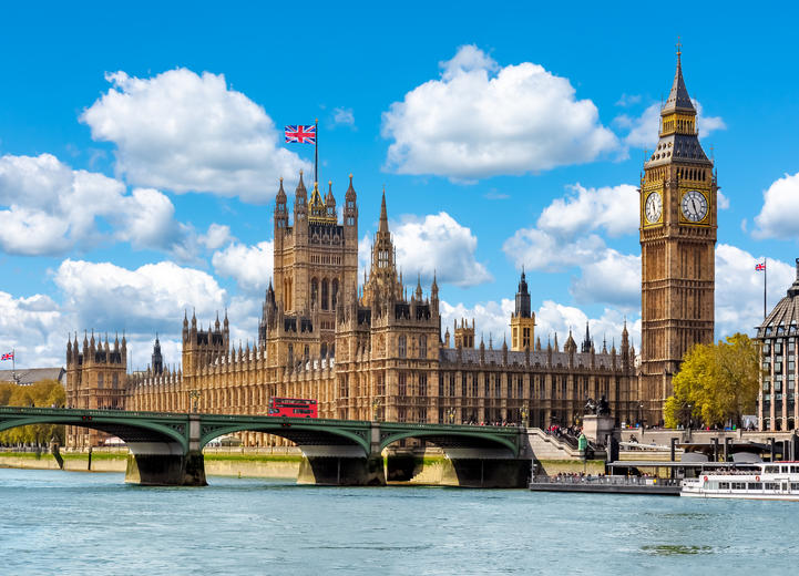 Parliament building, London, UK