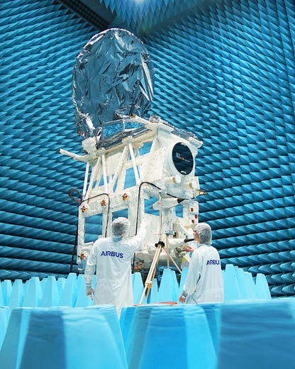 EarthCare surpasses electromagnetic tests