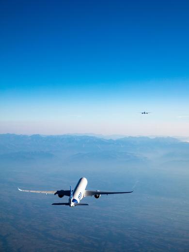 Airbus fello'fly first flight