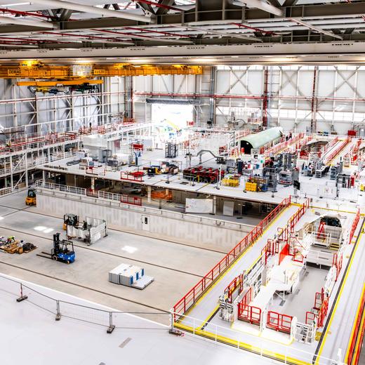 Airbus Aerospace in Hamburg