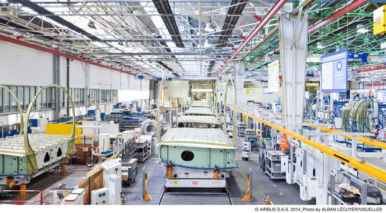 Airbus pulse line assemblage