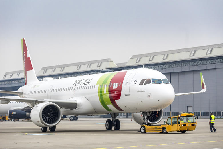Delivery of First A321LR to TAP