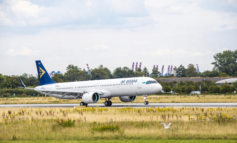 First A321neo for Air Astana