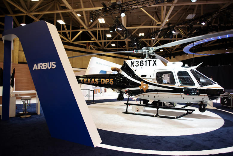 Texas DPS's H125 at Verticon