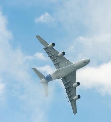 Airbus A380 in flight