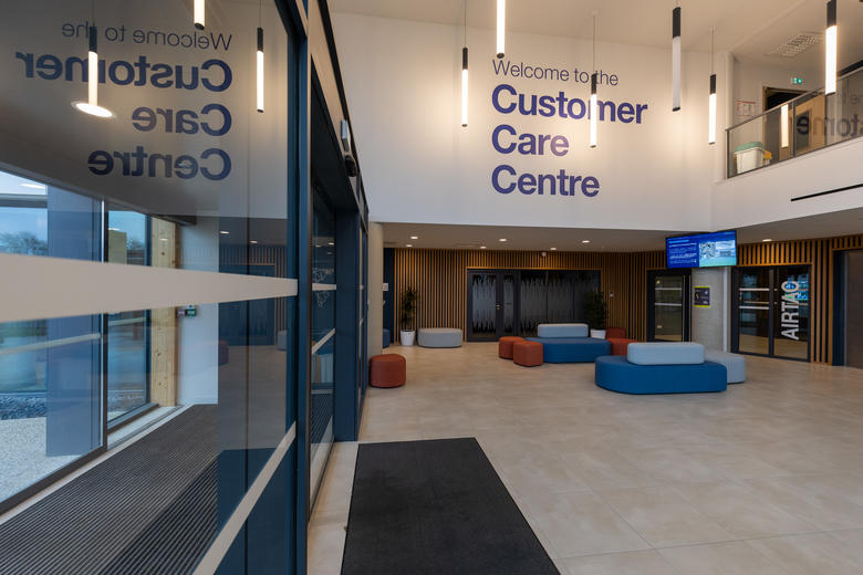 Airbus Customer Care Center AIRTAC room