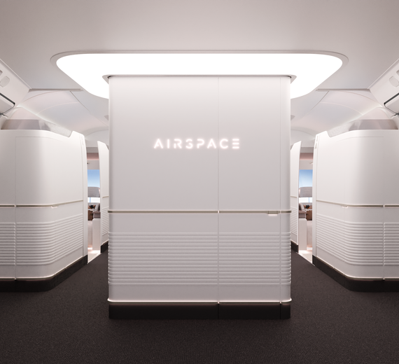 A350-1000 first class render