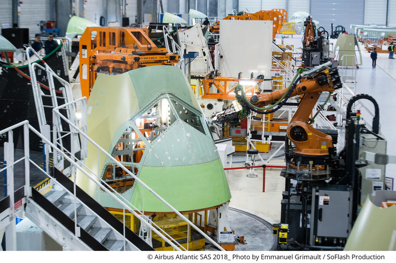 Assemblage robotise fuselage A320