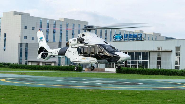 GDAT takes delivery of first Airbus H160 helicopter in China. Copyright © GDAT GROUP