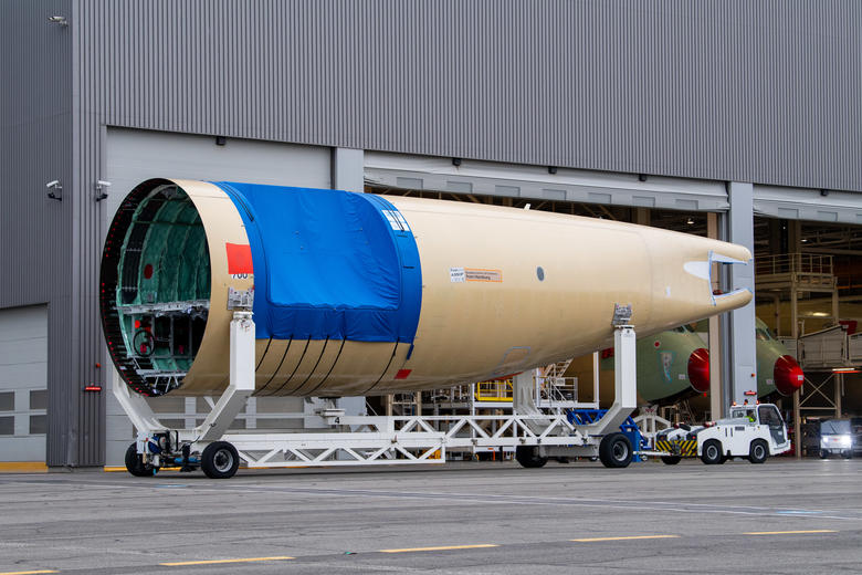 A350F section 16-19 arrival FAL station 59