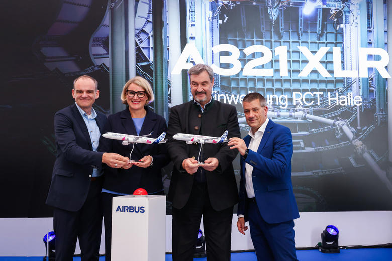 Airbus opens new production hangar at its Augsburg site