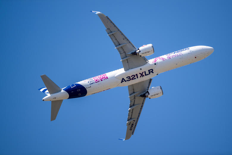 View from below A321XLR