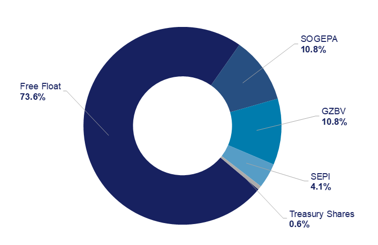 FY 2025 shareholding structure FY 2025 shareholding structure