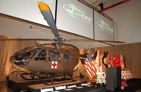 UH-72A light utility helicopter to the US Army