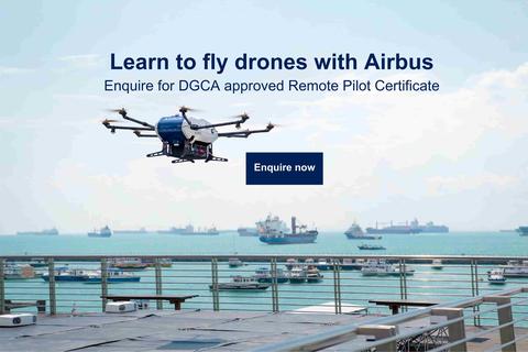 Airbus drone training in India