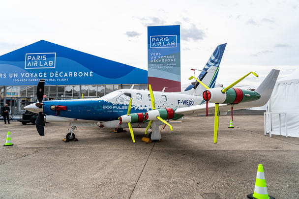 EcoPulse first appearance at Paris Air Show 2023