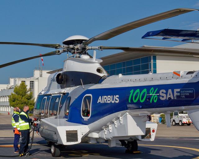 Airbus Helicopters with 100% Sustainable Aviation Fuel (SAF) Airbus Helicopters with 100% Sustainable Aviation Fuel (SAF)